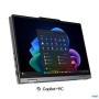 Lenovo ThinkPad X1 2-in-1 G11 Intel , Grey , 14 , OLED , Touchscreen , 2.8K , 2880 x 1800 pixels , Intel Core Ultra X7 , 368H , 64 GB , Soldered LPDDR5X , Solid-state drive capacity 1000 GB , Intel Arc B390 GPU , Windows 11 Pro , 802.11be , Bluetooth vers