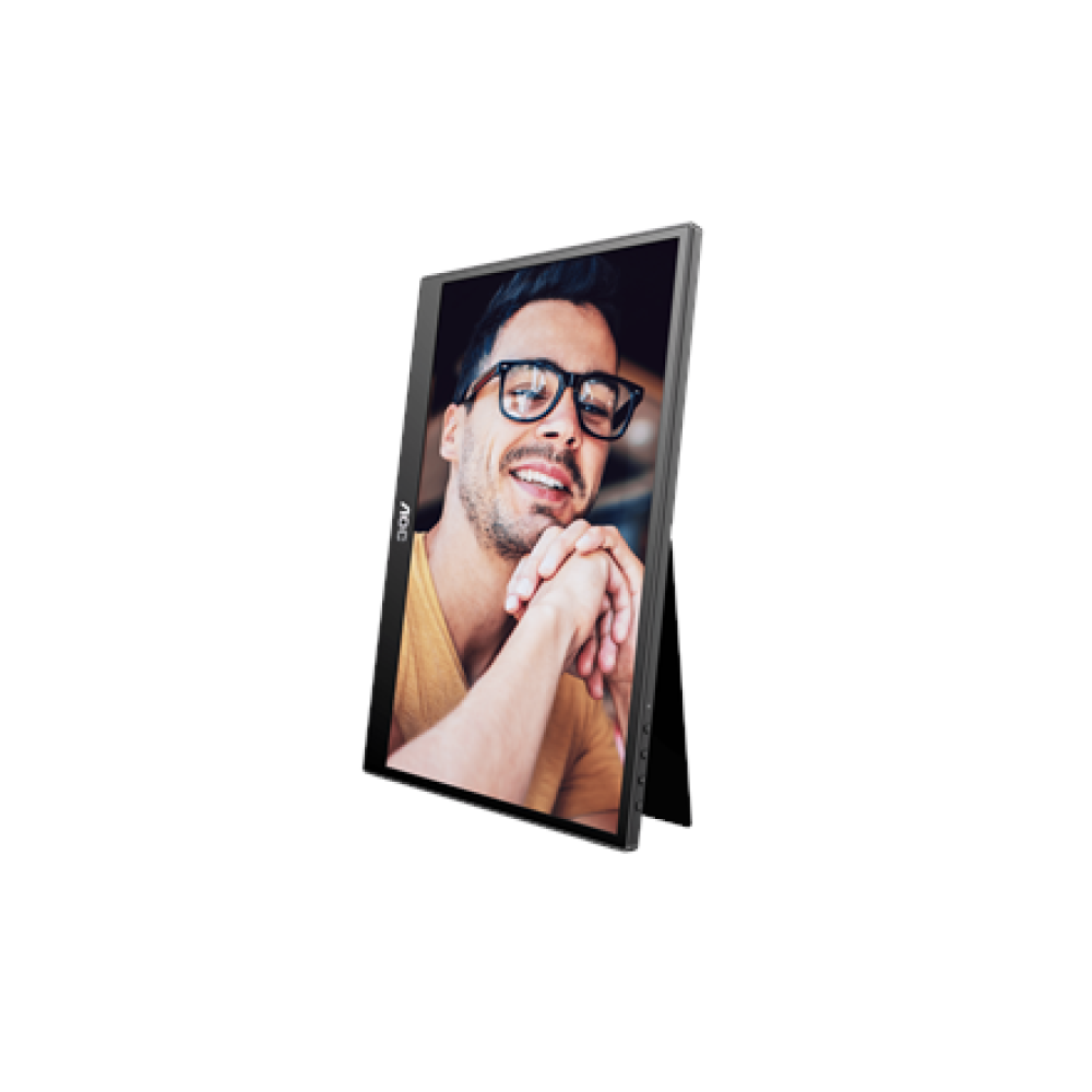 AOC 16T3EA , 16 , IPS , FHD , 16:9 , 60 Hz , 4 ms , 1920 x 1080 pixels , 250 cd/m² , Black