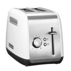 KitchenAid Classic Toaster , 5KMT2115EWH , Power 1100 W , Number of slots 2 , Housing material Metal , Stainless Steel/White
