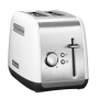 KitchenAid Classic Toaster , 5KMT2115EWH , Power 1100 W , Number of slots 2 , Housing material Metal , Stainless Steel/White