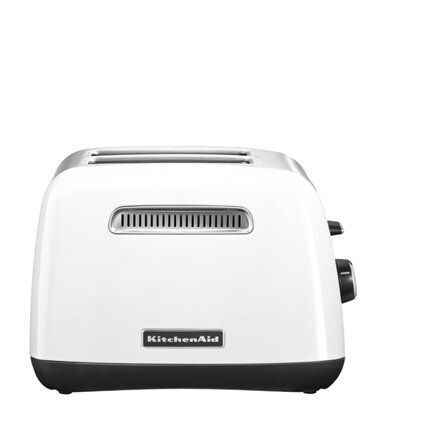 KitchenAid Classic Toaster , 5KMT2115EWH , Power 1100 W , Number of slots 2 , Housing material Metal , Stainless Steel/White
