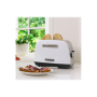 KitchenAid Classic Toaster , 5KMT2115EWH , Power 1100 W , Number of slots 2 , Housing material Metal , Stainless Steel/White