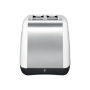 KitchenAid Classic Toaster , 5KMT2115EWH , Power 1100 W , Number of slots 2 , Housing material Metal , Stainless Steel/White