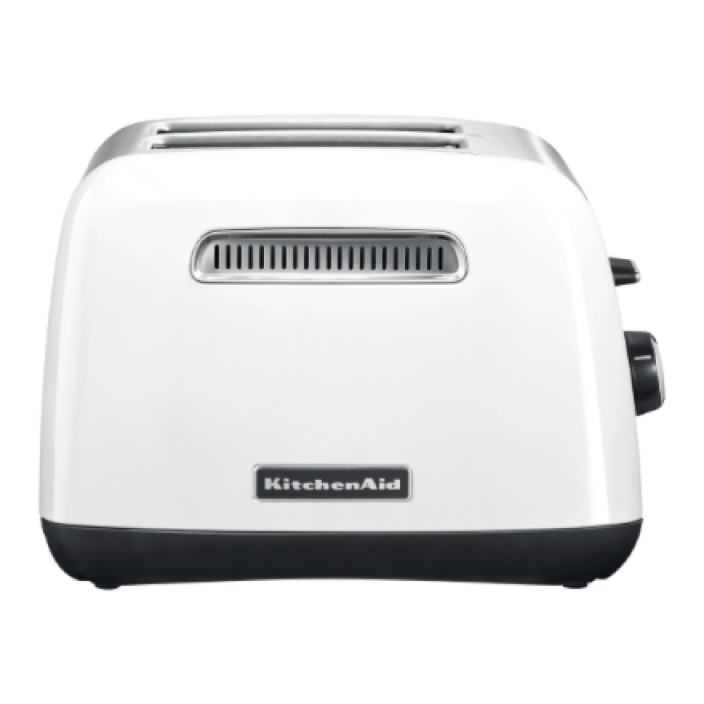KitchenAid Classic Toaster , 5KMT2115EWH , Power 1100 W , Number of slots 2 , Housing material Metal , Stainless Steel/White