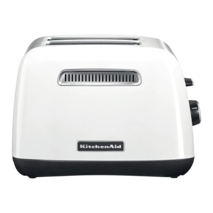 KitchenAid Classic Toaster , 5KMT2115EWH , Power 1100 W , Number of slots 2 , Housing material Metal , Stainless Steel/White