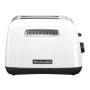 KitchenAid Classic Toaster , 5KMT2115EWH , Power 1100 W , Number of slots 2 , Housing material Metal , Stainless Steel/White