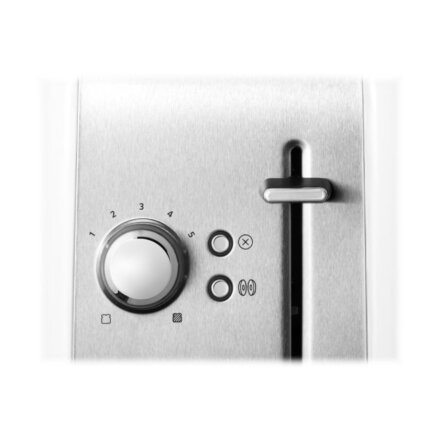 KitchenAid Classic Toaster , 5KMT2115EWH , Power 1100 W , Number of slots 2 , Housing material Metal , Stainless Steel/White