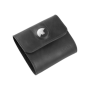 Fixed , Classic Wallet for AirTag , Apple , Genuine cowhide , Black , Dimensions of the wallet : 11 x 11.5 cm; Closing of the wallet is secured by a magnet; Smaller pocket for Apple AirTag; inner hidden pocket; 4 pockets for credit cards or documents