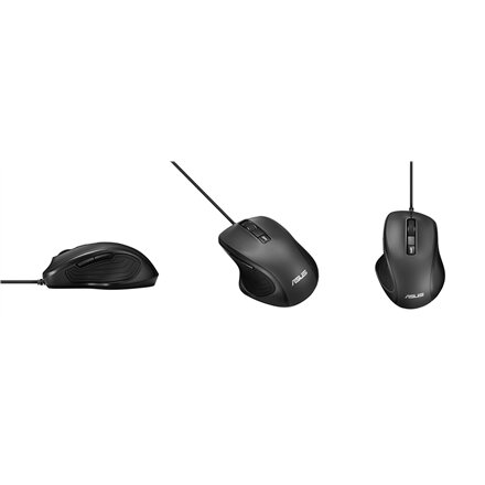 Asus , Ergonomic Mouse , UX300 PRO , Wired optical , Wired optical mouse , USB 2.0 , Black