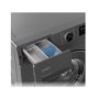 Candy , Washing machine , BR 26SSR6G-S , Energy efficiency class A , Front loading , Washing capacity 6 kg , 1200 RPM , Depth 42 cm , Width 59.5 cm , Display , Digital , Steam function , Wi-Fi , Grey