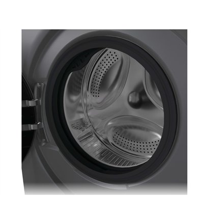 Candy , Washing machine , BR 26SSR6G-S , Energy efficiency class A , Front loading , Washing capacity 6 kg , 1200 RPM , Depth 42 cm , Width 59.5 cm , Display , Digital , Steam function , Wi-Fi , Grey