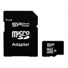 Silicon Power , 8 GB , MicroSDHC , Flash memory class 10 , SD adapter Silicon Power , 8 GB , MicroSDHC , Flash memory class 10 , SD adapter