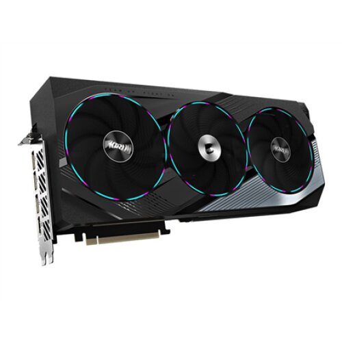 GIGABYTE GV-N407TSAORUS M-16GD 1.0 , Gigabyte , AORUS GeForce RTX 4070 Ti SUPER MASTER 16G - graphics card - GeForce RTX 4070 Ti Super - 16 GB , NVIDIA , 16 GB , GeForce RTX 4070 Ti SUPER , GDDR6X , HDMI ports quantity 1 , PCI Express 4.0 , Memory clock s