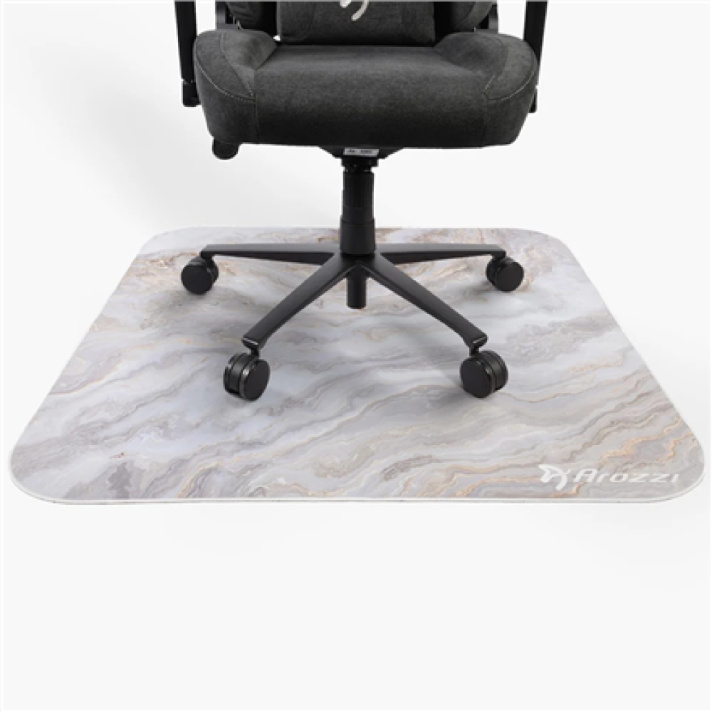Arozzi Zona Square Floor Pad , White Marble