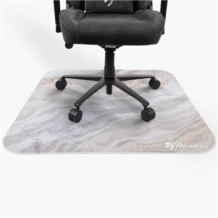 Arozzi Zona Square Floor Pad , White Marble