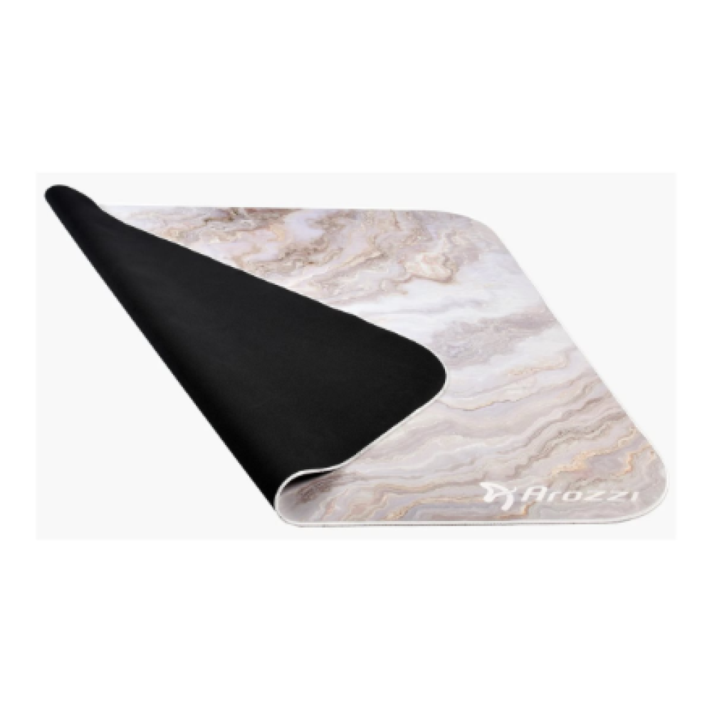 Arozzi Zona Square Floor Pad , White Marble