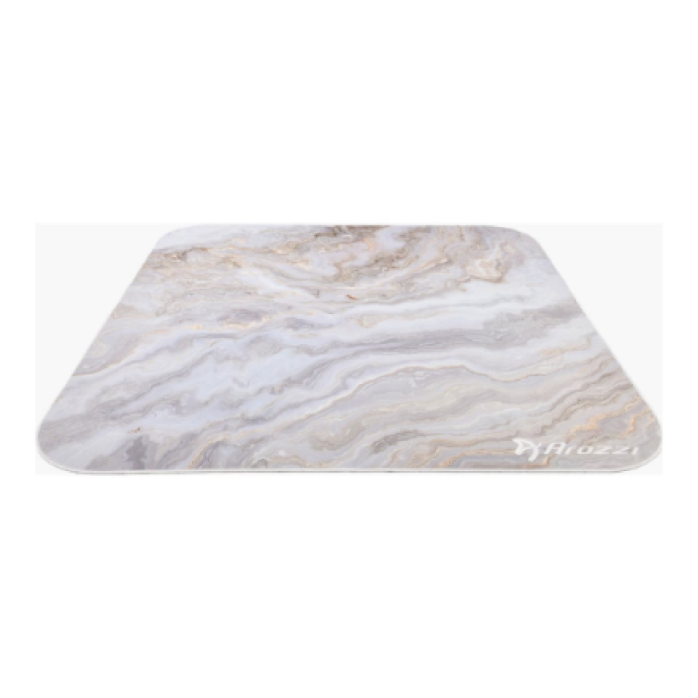 Arozzi Zona Square Floor Pad , White Marble