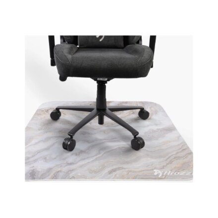 Arozzi Zona Square Floor Pad , White Marble