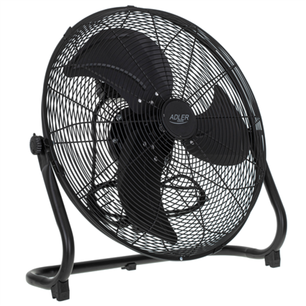 Adler Fan , AD 7334 , Velocity fan , Black , Diameter 45 cm , Number of speeds 3 , Oscillation , 110 W