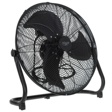 Adler Fan , AD 7334 , Velocity fan , Black , Diameter 45 cm , Number of speeds 3 , Oscillation , 110 W
