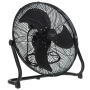Adler Fan , AD 7334 , Velocity fan , Black , Diameter 45 cm , Number of speeds 3 , Oscillation , 110 W
