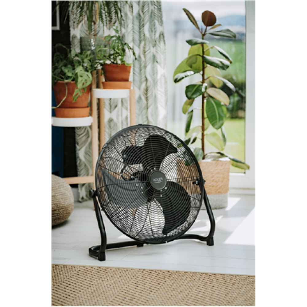 Adler Fan , AD 7334 , Velocity fan , Black , Diameter 45 cm , Number of speeds 3 , Oscillation , 110 W