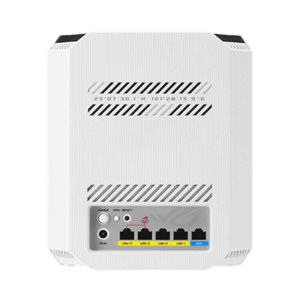 Asus , ROG Strix GS-BE7200 , WiFi 7 Dual Band Gaming Router , 802.11ax , 1376+5764 Mbit/s , Ethernet LAN (RJ-45) ports 4 , Mesh Support Yes , MU-MiMO Yes , Antenna type Internal , No mobile broadband