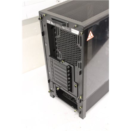 SALE OUT. Corsair Frame 4000D RS ARGB Modular Mid-Tower PC Case , Corsair PC Case , Frame 4000D RS ARGB Modular , Mid-Tower , Black , DAMAGED PACKAGING, DENTED BACKSIDE (NEAR SCREW)
