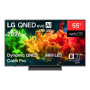 LG QNED 4K evo AI Mini LED TV , 55QNED8EB3B , 55 , Smart TV , webOS , UHD , Black