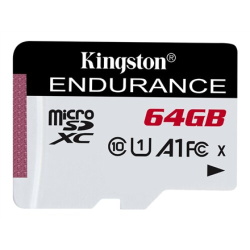 Kingston , Endurance , UHS-I U1 , 64 GB , micro SDXC , Flash memory class 10