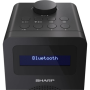 Sharp DR-430(BK) Digital Radio, FM/DAB/DAB+, Bluetooth 5.0, Midnight Black Sharp , Midnight Black , DR-430(BK) , Digital Radio , Bluetooth , FM radio , Headphone out