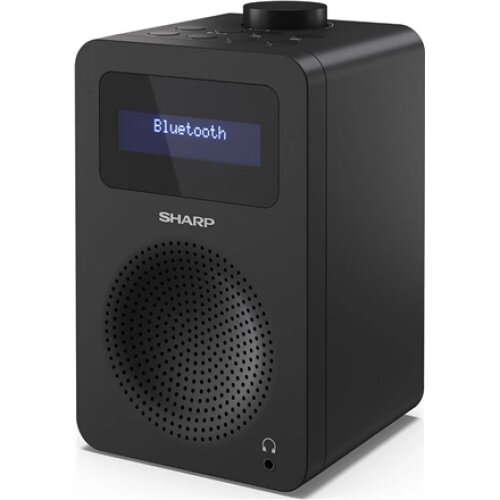 Sharp DR-430(BK) Digital Radio, FM/DAB/DAB+, Bluetooth 5.0, Midnight Black , Sharp , Digital Radio , DR-430(BK) , Bluetooth , Midnight Black