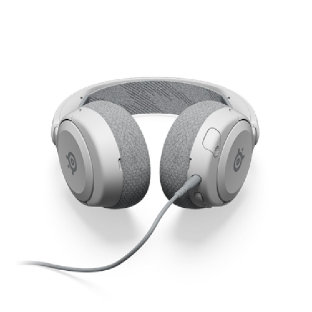 SteelSeries Gaming Headset Arctis Nova 1P Over-Ear, Built-in microphone, White, Noise canceling