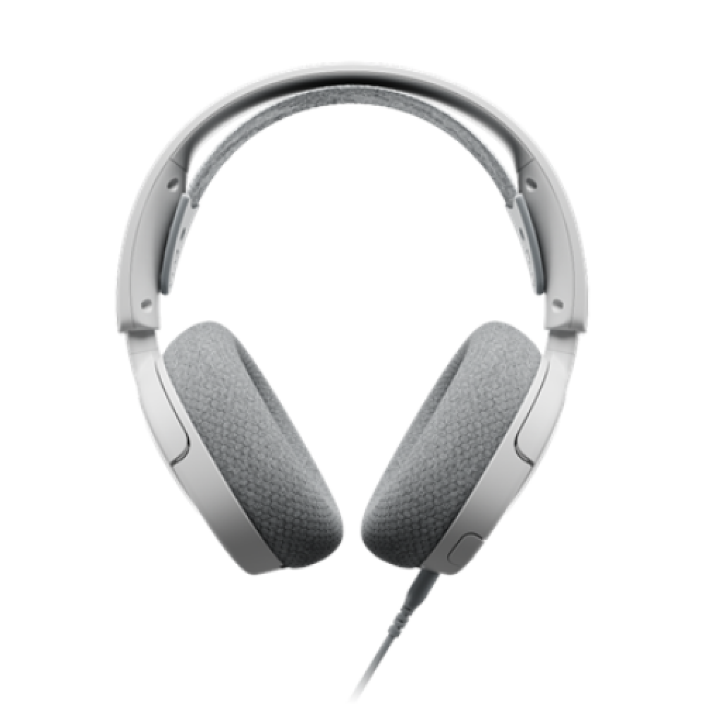 SteelSeries Gaming Headset Arctis Nova 1P Over-Ear, Built-in microphone, White, Noise canceling