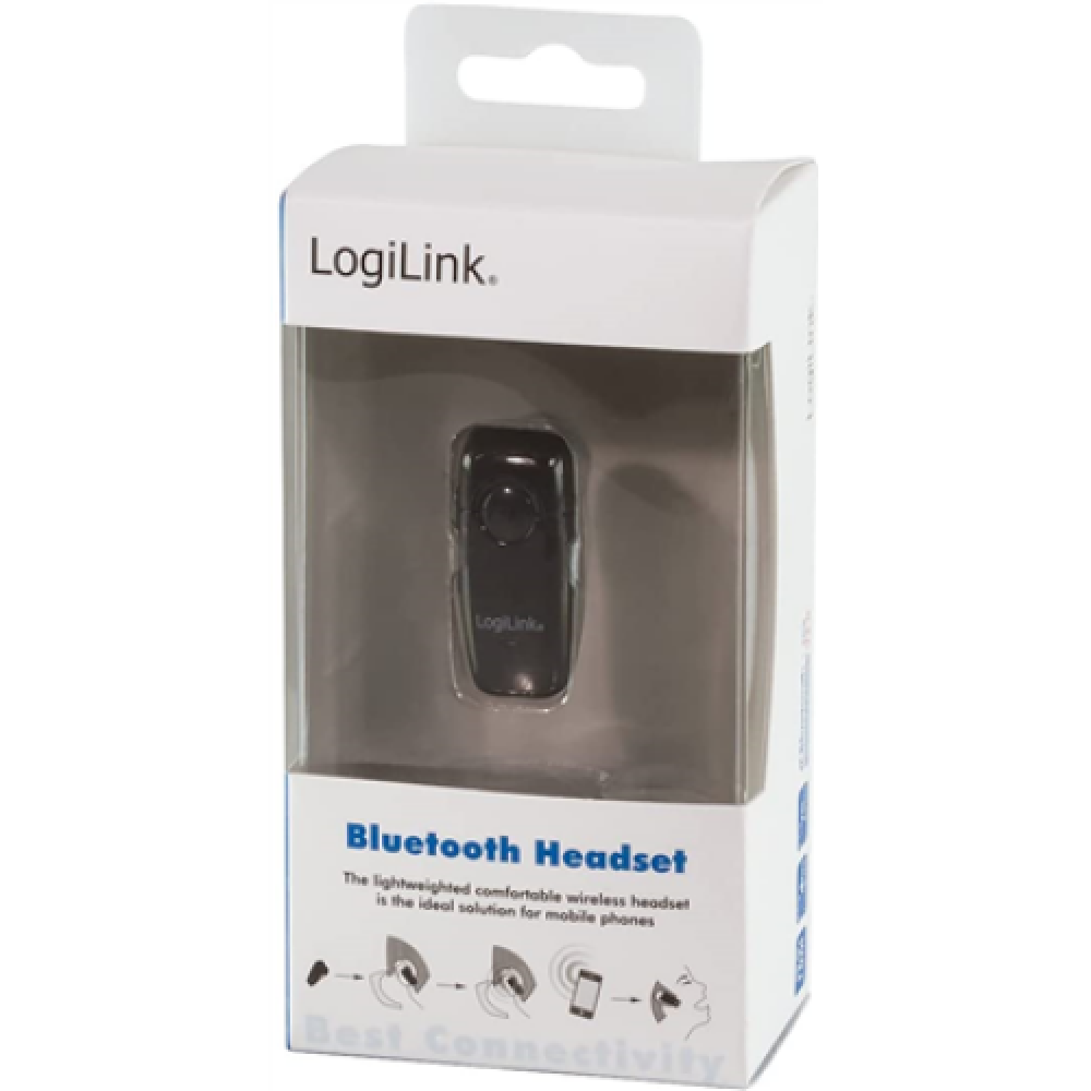 Logilink , Bluetooth Earclip Headset , BT0005 , Built-in microphone