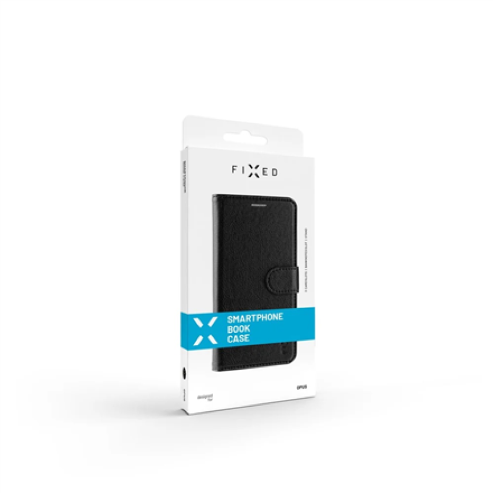 Fixed Opus , Book Case , Samsung , Galaxy S25 , Leather , Black