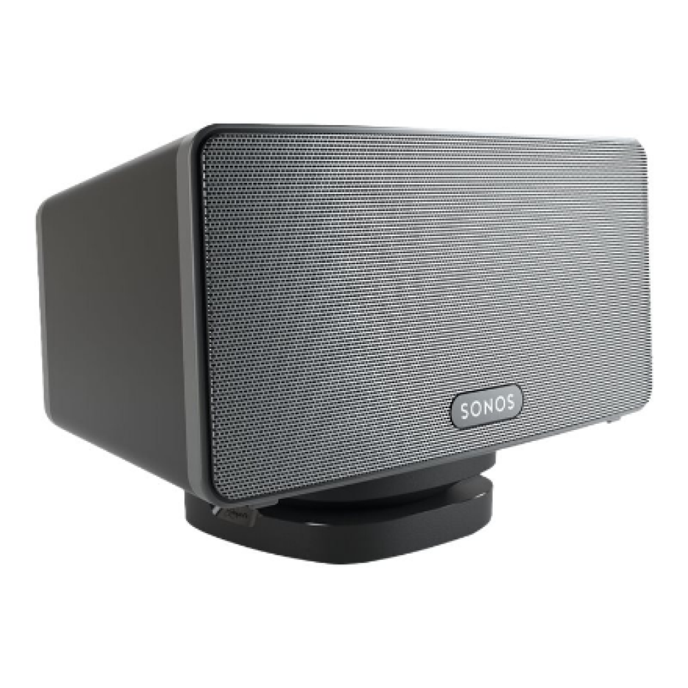 Vogels SOUND 4113 Table-top Speaker Stand for Sonos One & Play:1, Black , Vogels