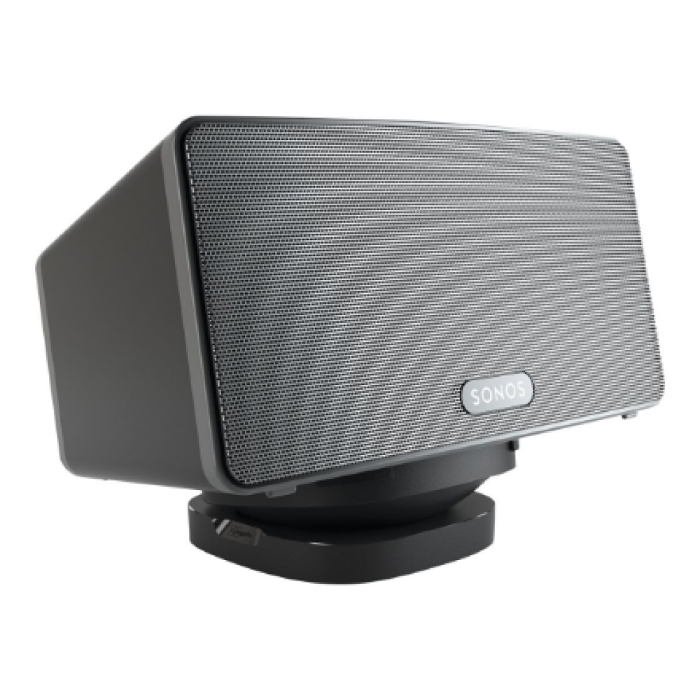 Vogels SOUND 4113 Table-top Speaker Stand for Sonos One & Play:1, Black , Vogels