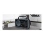 Muse , 2-bands portable radio , M-06DS , AUX in , Grey