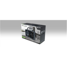 Muse , 2-bands portable radio , M-06DS , AUX in , Grey