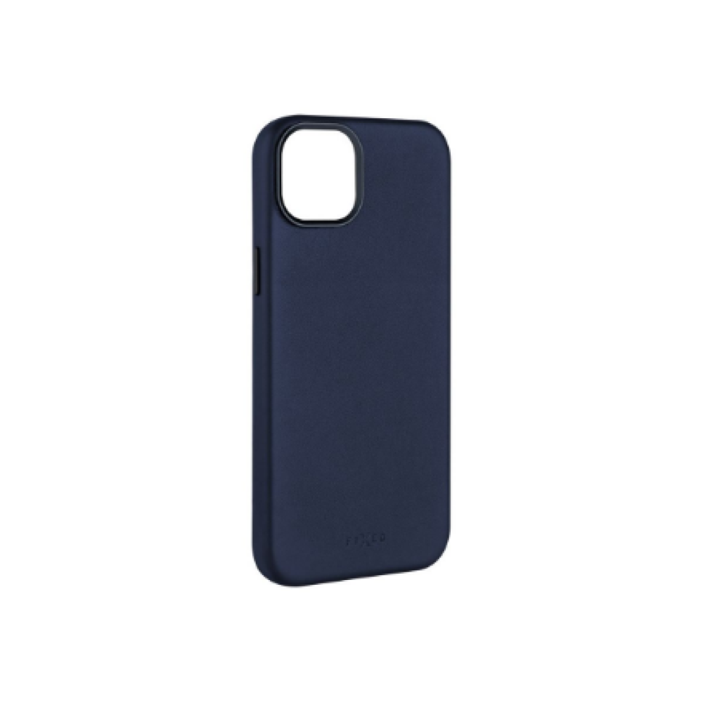 Fixed MagLeather , Back cover , Apple , iPhone 16 Plus , Leather , Blue