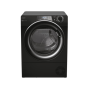 Candy Dryer Machine , RPEH9A2TBCEBX-S , Energy efficiency class A++ , Front loading , 9 kg , Big Digital , Depth 61.1 cm , Black