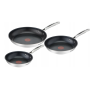 TEFAL , Pan set, 3-pieces , Duetto+ , Frying , Diameter 20/24/28 cm , Suitable for induction hob , Fixed handle