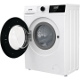 Gorenje , Washing Machine , W11NHPI84AS , Energy efficiency class A , Front loading , Washing capacity 8 kg , 1400 RPM , Depth 54 cm , Width 60 cm , Display , LED , Steam function , White