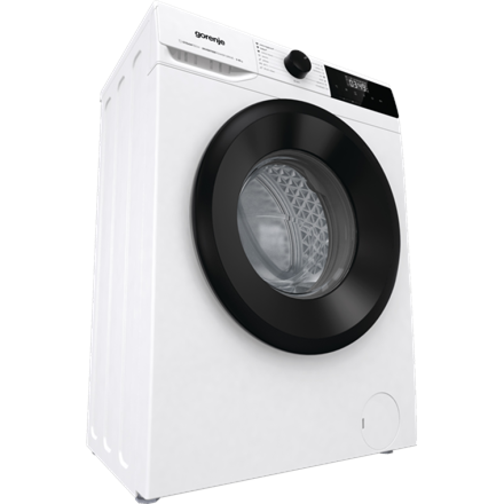 Gorenje , Washing Machine , W11NHPI84AS , Energy efficiency class A , Front loading , Washing capacity 8 kg , 1400 RPM , Depth 54 cm , Width 60 cm , Display , LED , Steam function , White