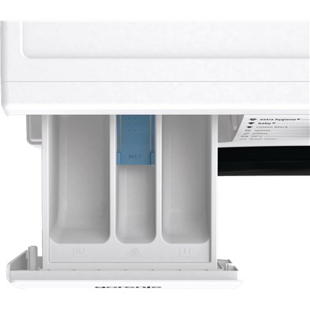 Gorenje , Washing Machine , W11NHPI84AS , Energy efficiency class A , Front loading , Washing capacity 8 kg , 1400 RPM , Depth 54 cm , Width 60 cm , Display , LED , Steam function , White