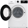 Gorenje , Washing Machine , W11NHPI84AS , Energy efficiency class A , Front loading , Washing capacity 8 kg , 1400 RPM , Depth 54 cm , Width 60 cm , Display , LED , Steam function , White