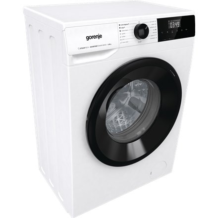 Gorenje , Washing Machine , W11NHPI84AS , Energy efficiency class A , Front loading , Washing capacity 8 kg , 1400 RPM , Depth 54 cm , Width 60 cm , Display , LED , Steam function , White