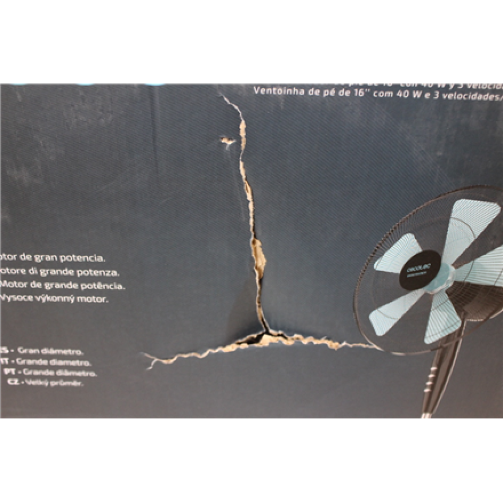 SALE OUT. Cecotec EnergySilence 510 Stand fan , Cecotec EnergySilence 510 , Stand Fan , DAMAGED PACKAGING , Diameter 40 cm , Number of speeds 3 , Oscillation , 40 W