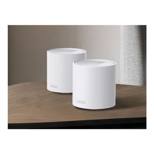 TP-LINK , AX1500 Whole Home Mesh Wi-Fi 6 System , Deco X10 (2-pack) , 802.11ax , 10/100/1000 Mbit/s , Mesh Support Yes , MU-MiMO Yes , No mobile broadband , Antenna type Internal